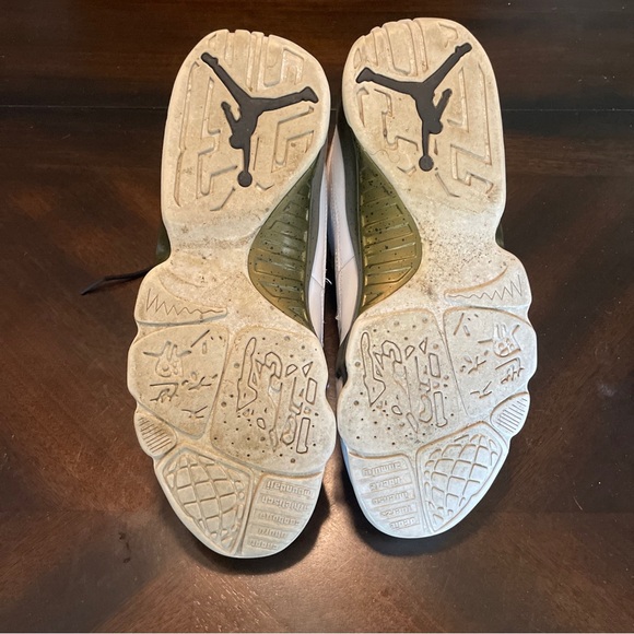 Nike Air Jordan 9 Retro Statue 2015 302370-109 IX White/Black/Green Size 11 - Picture 8 of 9
